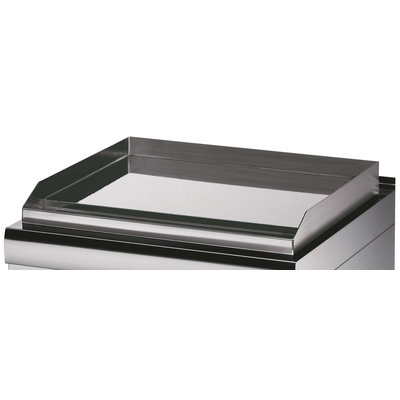Maxima Heavy Duty Griddle 1/2 Grooved Chrome - Double - Gas