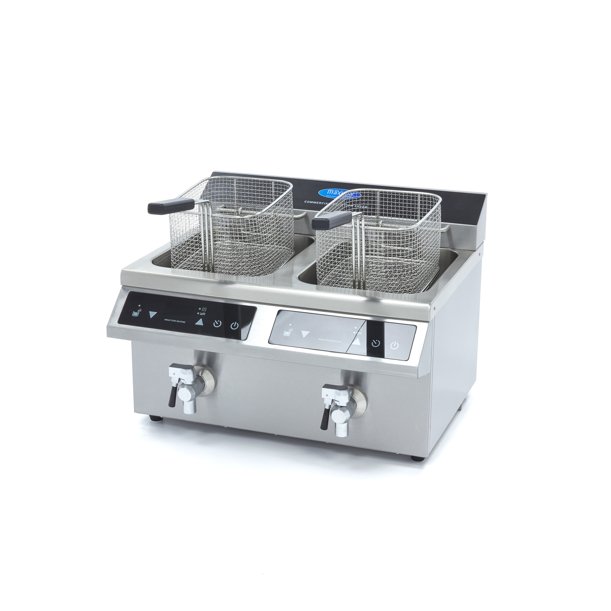 Induction Fryer / Induction Deep Fryer 2 x 8L with Faucet Maxima Holland