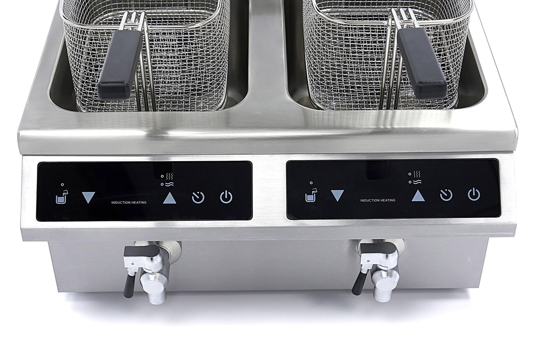 Induction Fryer / Induction Deep Fryer 2 x 8L with Faucet Maxima Holland