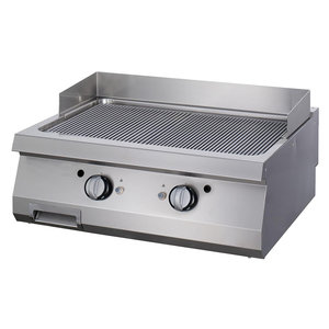 Maxima Premium  Griddle Grooved - Double - Gas