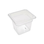 Maxima Gastronorm Container 1/6 GN - 15cm Deep - 17,6 x 16,2 cm - Polycarbonate