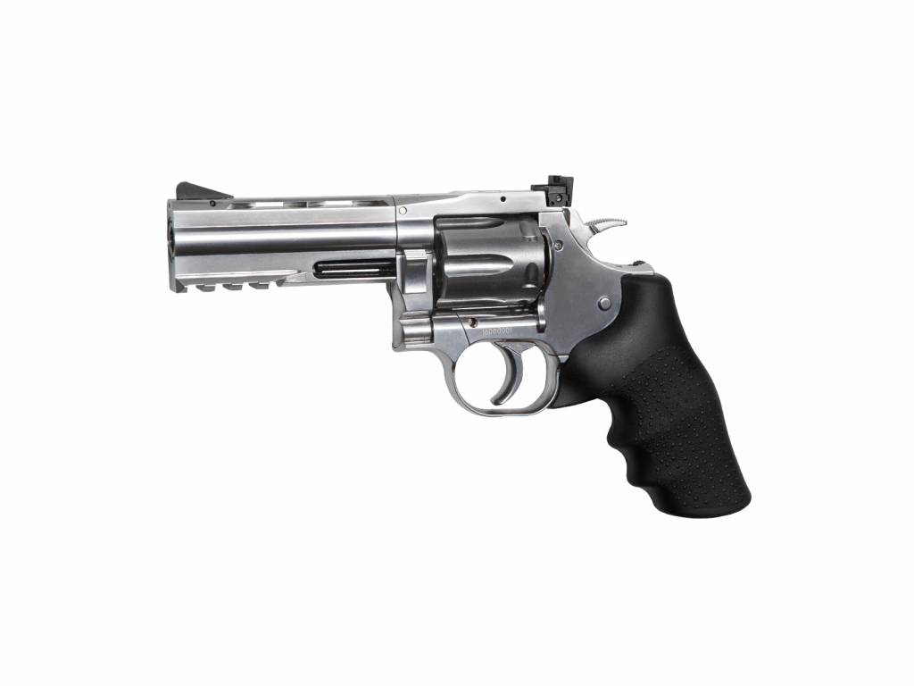 Dan Wesson 715 - 4" Silver (1.6 joule)