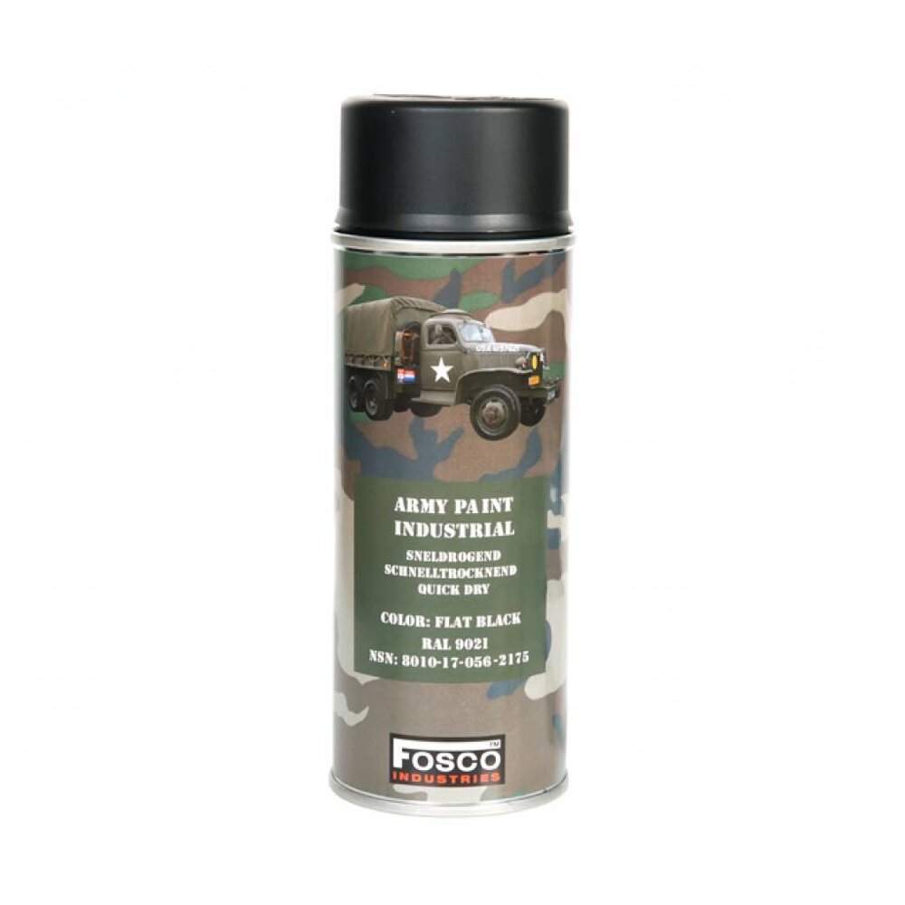 Spuitbus Flat Black 400ml