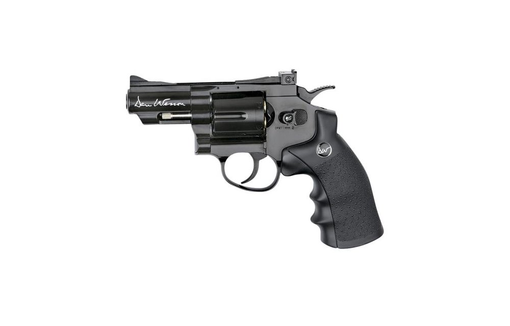 Dan Wesson 2.5" Revolver Black (1.4 Joule)