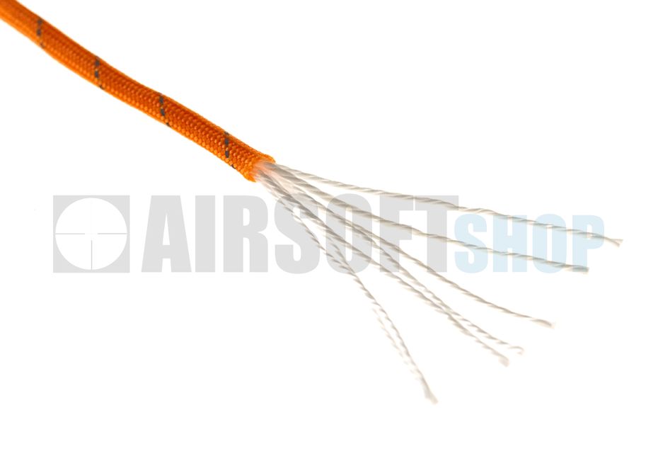 Paracord 550lb (Orange Yellow Reflective)