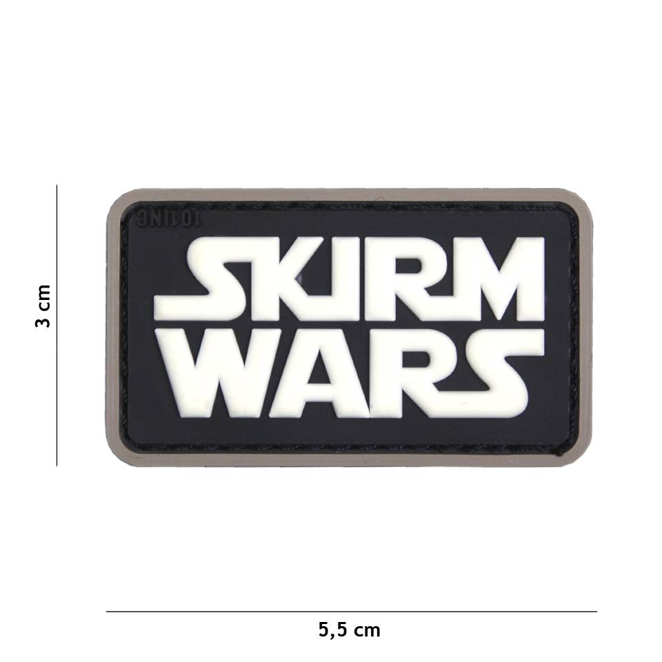 Skirm Wars Patch (Black)