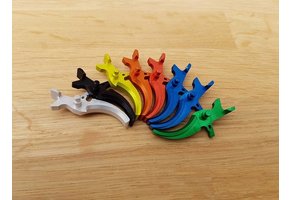 CNC Trigger M4 AEG (E Type - Red)