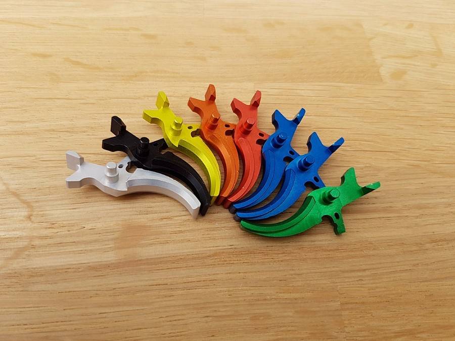 CNC Trigger M4 AEG (E Type - Blue)