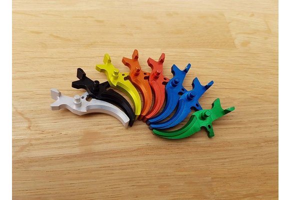 CNC Trigger M4 AEG (E Type - Gold)