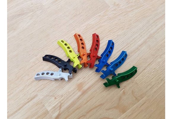 CNC Trigger M4 AEG (D Type - Gold)