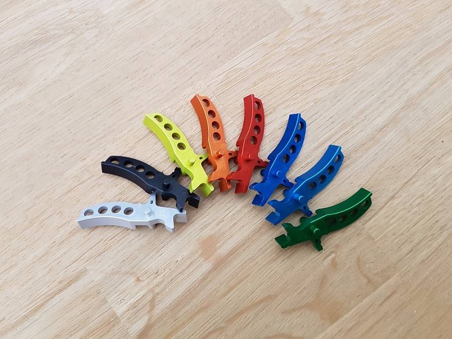 CNC Trigger M4 AEG (D Type - Gold)