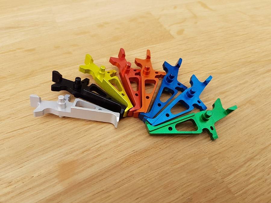 CNC Trigger M4 AEG (B Type - Silver)