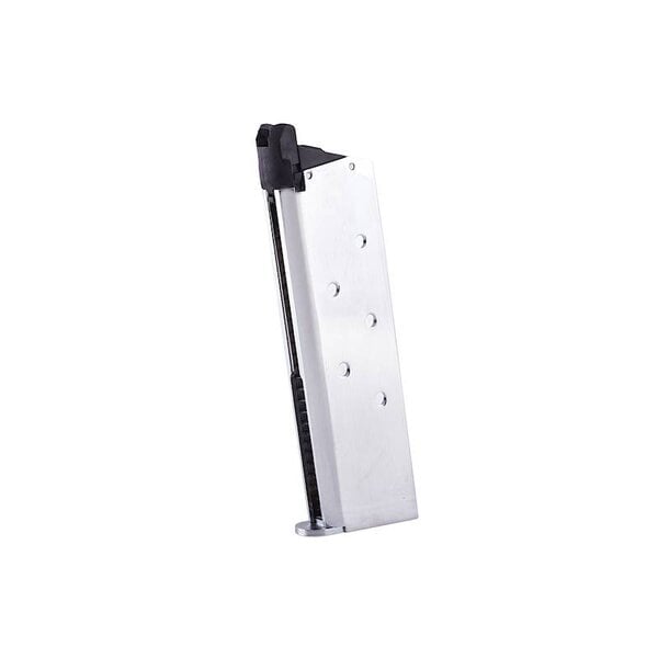 M1911 Government Chrome Stainless GBB Mag