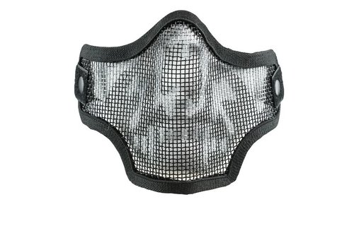 2G Wire Mesh Tactical SKULL Mask (Black)