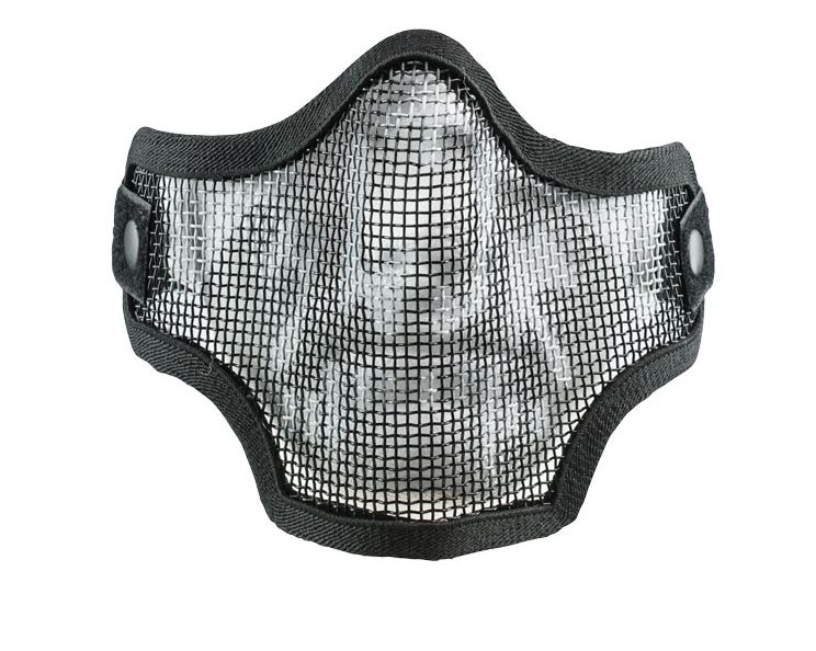 2G Wire Mesh Tactical SKULL Mask (Black)