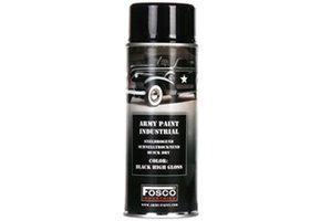 Spray Paint Shiny Black 400ml