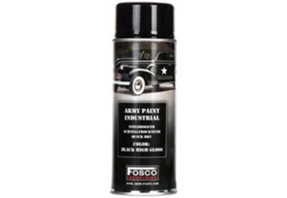 Spray Paint Shiny Black 400ml
