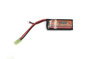 LiPo 7.4V 1600mAh 20C Mini Type (Tamiya)