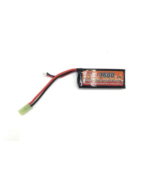 Batterie Li-Po 11.1V 1300mAh 3 Sticks ASG – Puissance Compacte Pour Airsoft AEG
