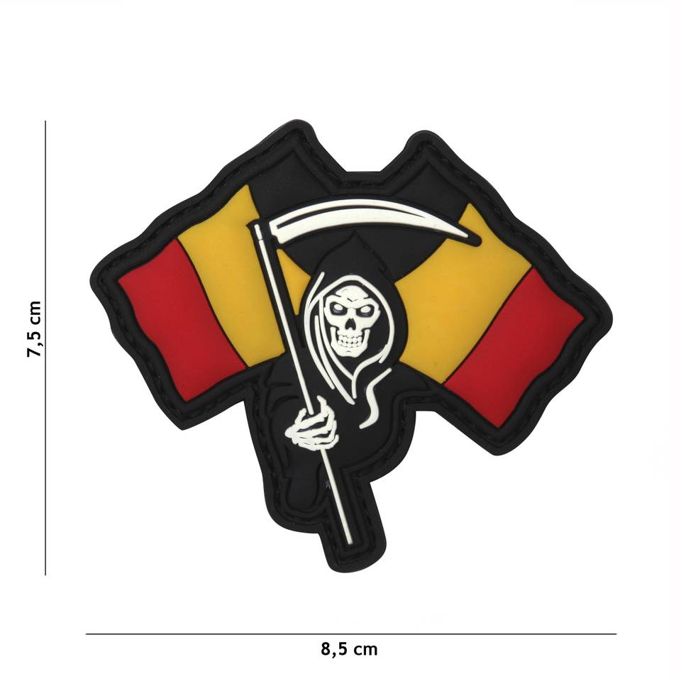 Belgium Reaper PVC Patch