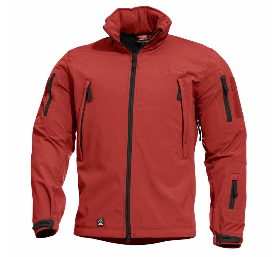 Pentagon Artaxes Softshell Jacket (Red) - Airsoftshop