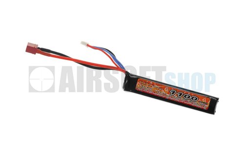 LiPo 11.1V 1100mAh 20C Stick Type (Deans)