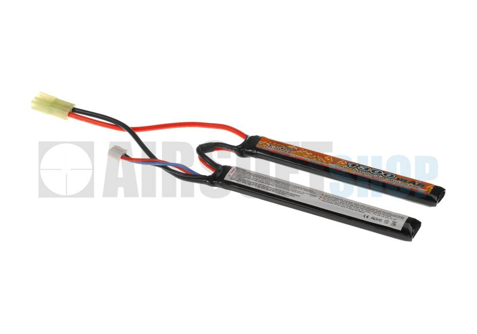 LiPo 7.4V 1300mAh 20C Nunchuck Type