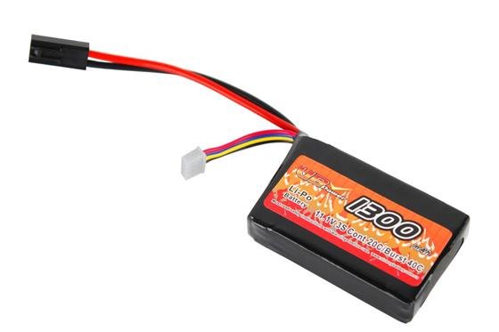 LiPo 7.4V 1300mAh 15C Mini Type