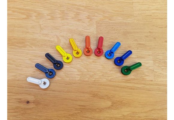 CNC Fire Selector M4 AEG (B Type - Silver)