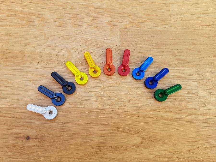 CNC Fire Selector M4 AEG (B Type - Silver)