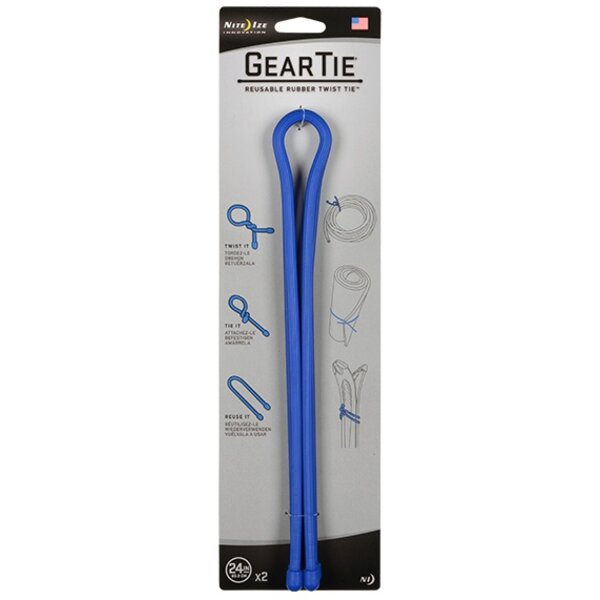 Gear Tie 24" 2Pack (Blue)