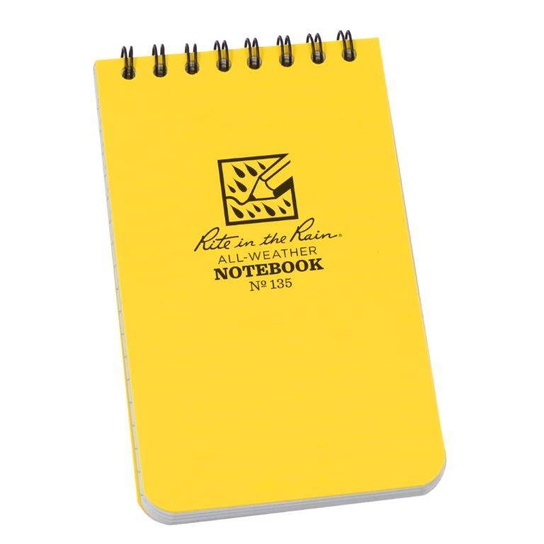 All Weather Notebook No. 135 (Yellow)