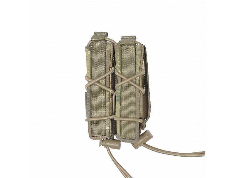 Single Quick Mag + Single Pistol Pouch (Multicam)