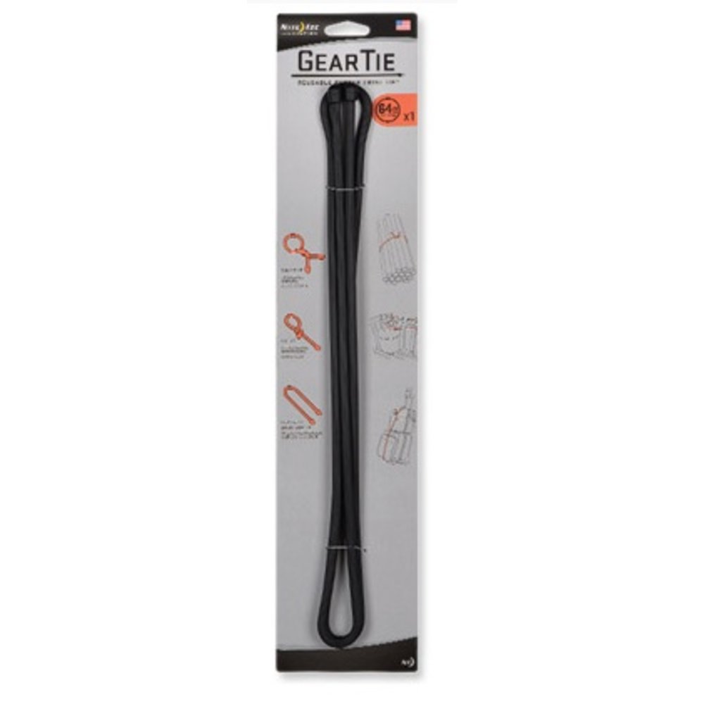 Nite Ize Gear Tie 64" (Black)