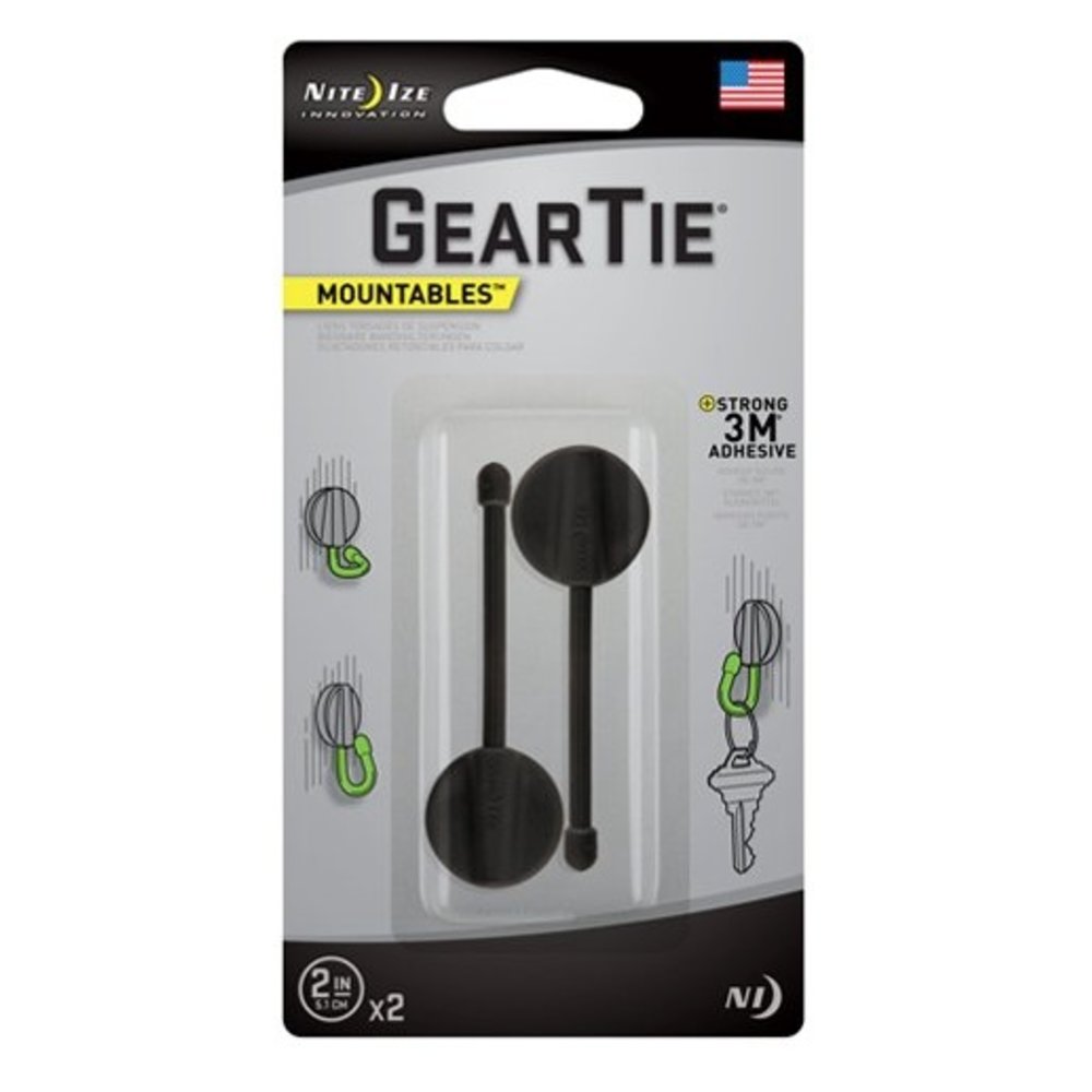 Nite Ize Gear Tie S-Hook Allesbinder Zwart – Jaeger Outdoor