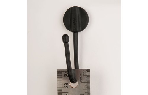 Gear Tie Mountables 2" 2Pack (Black)