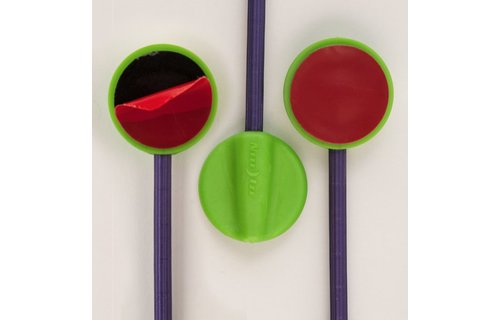 Gear Tie Mountables 2" 2Pack (Black)