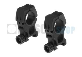 M10 Mount Rings 25.4mm/30mm (Black)