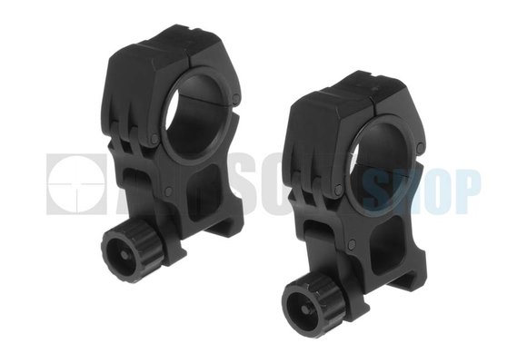 M10 Mount Rings 25.4mm/30mm (Black)