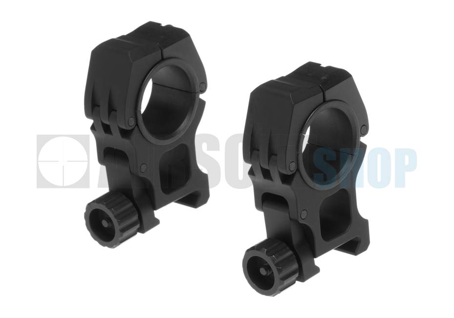 M10 Mount Rings 25.4mm/30mm (Black)