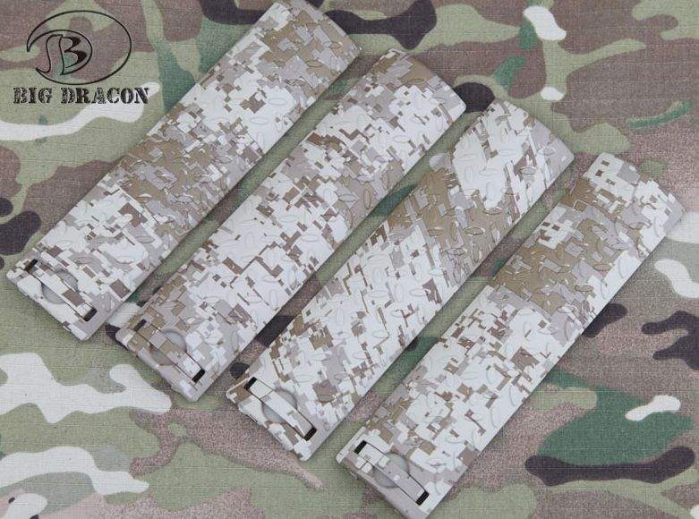 EGO Diamond Plate Rail Covers (Digital Desert)