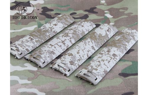 EGO Diamond Plate Rail Covers (Digital Desert)