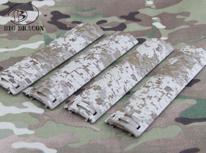 EGO Diamond Plate Rail Covers (Digital Desert)