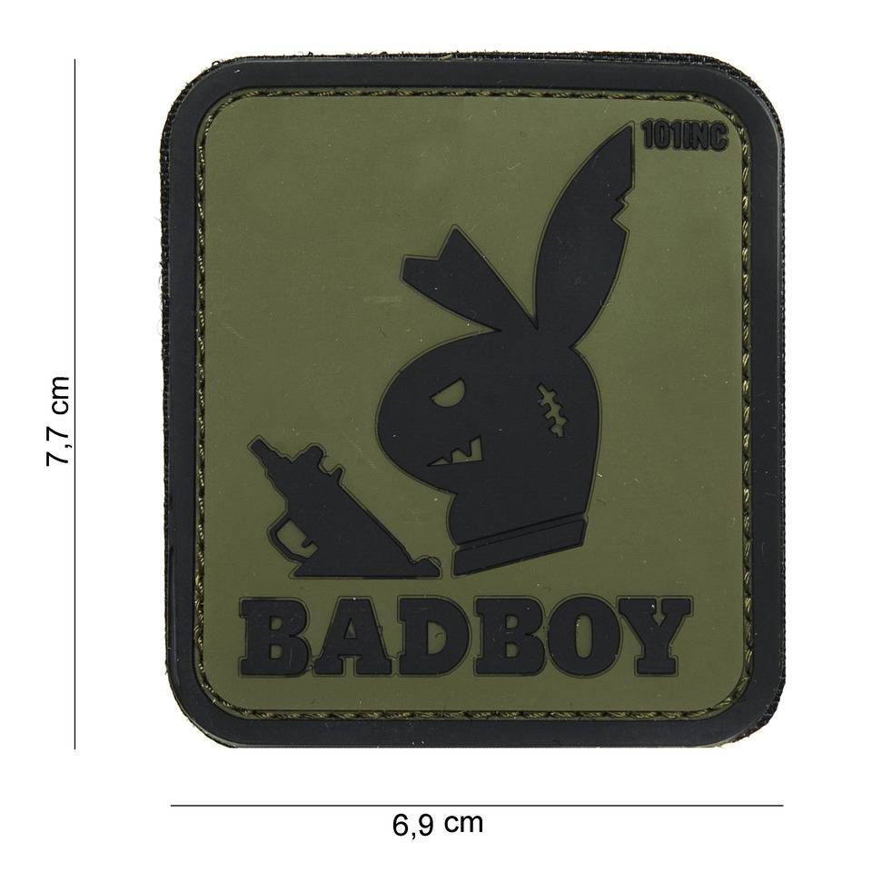 BadBoy PVC Patch (Olive)