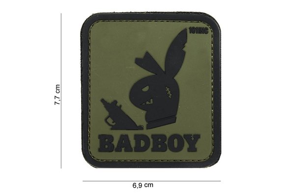 BadBoy PVC Patch (Olive)