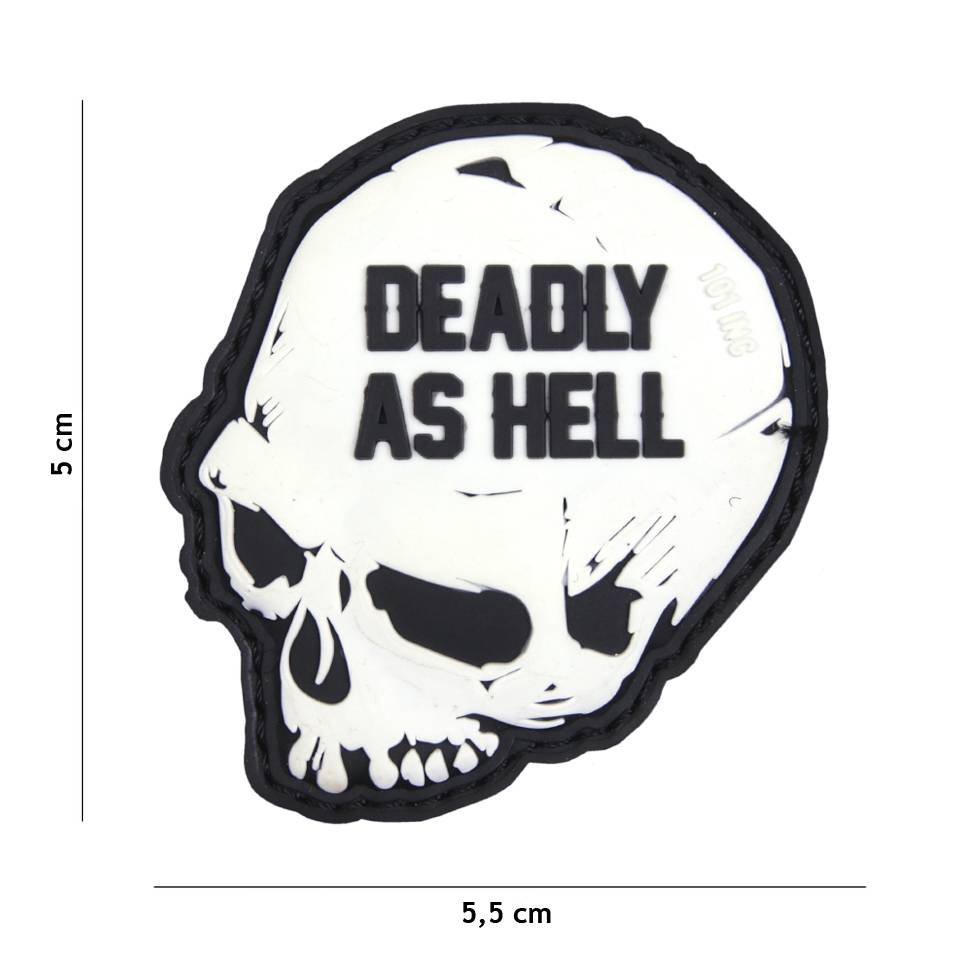 Deadly As Hell PVC Patch