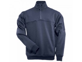 1/4 Zip Job Shirt (Fire Navy)