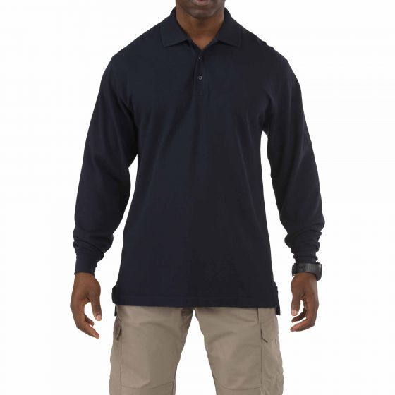 Professional Polo LS (Dark Navy)