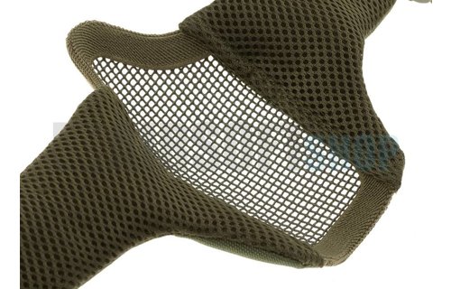 Mk II Steel Mesh Mask Nylon Version (Olive Drab)
