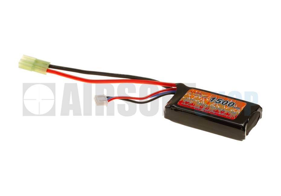 LiPo 7.4V 1500mAh 20C Mini Type (Tamiya)